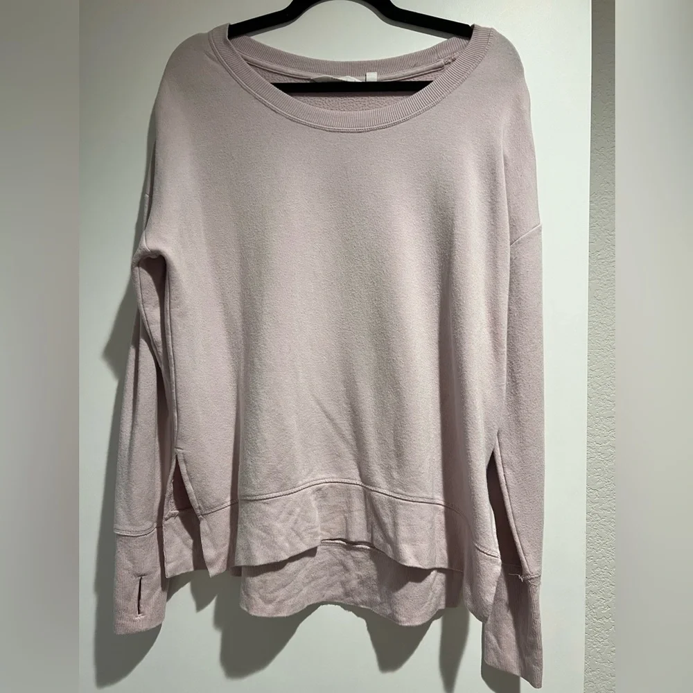 ATHLETA LILAC COASTER LUXE SWEATSHIRT - Picture 8 of 8